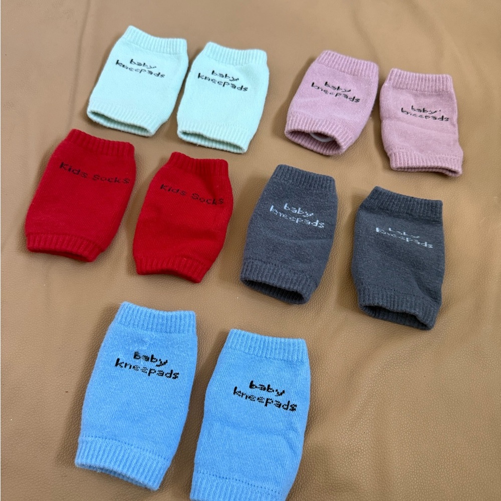 Colorful Baby Knee Pads Set